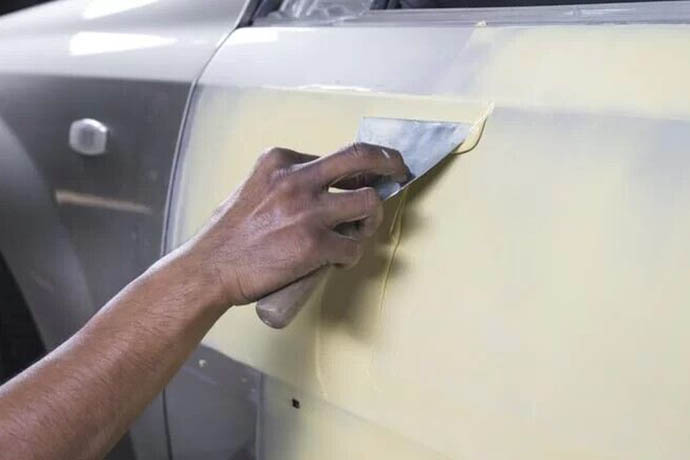 Подготовка поверхности перед покраской автомобиля