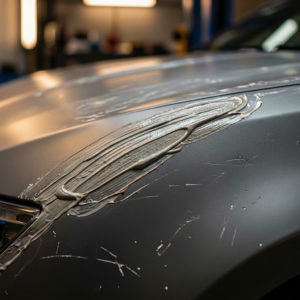 Подготовка поверхности перед покраской автомобиля
